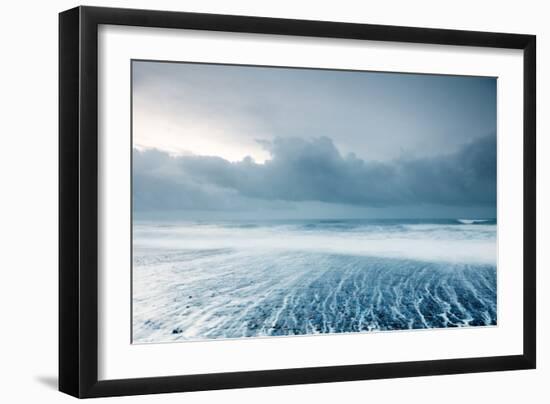 Winter Seascape-David Baker-Framed Photographic Print