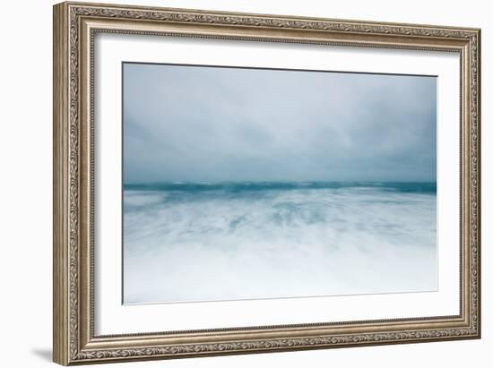 Winter Seascape-David Baker-Framed Photographic Print