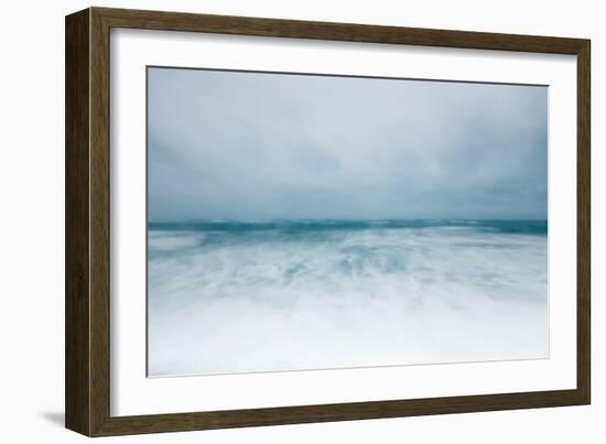 Winter Seascape-David Baker-Framed Photographic Print