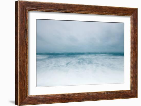 Winter Seascape-David Baker-Framed Photographic Print