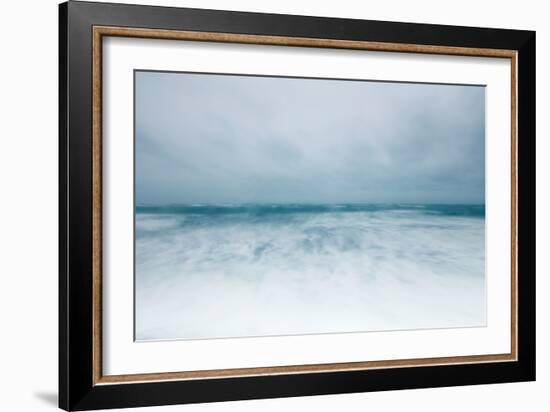 Winter Seascape-David Baker-Framed Photographic Print