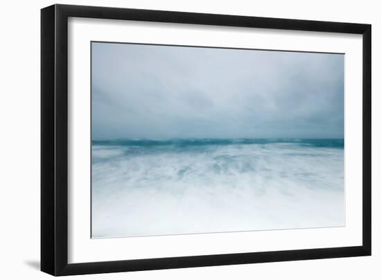 Winter Seascape-David Baker-Framed Photographic Print