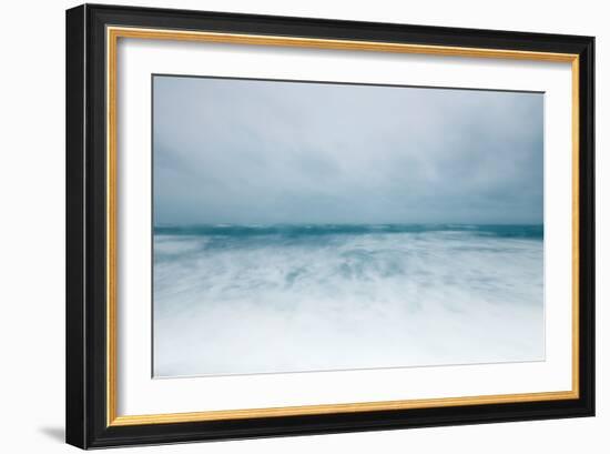 Winter Seascape-David Baker-Framed Photographic Print