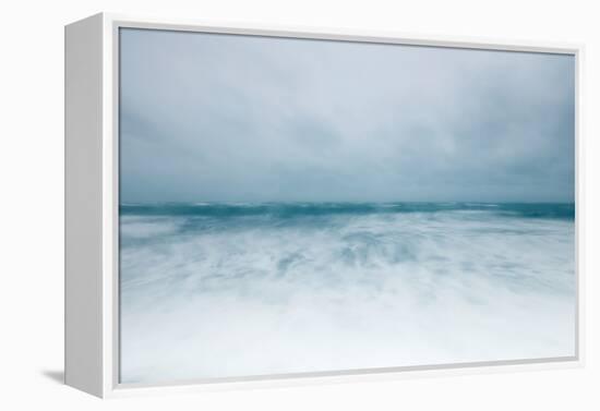 Winter Seascape-David Baker-Framed Premier Image Canvas