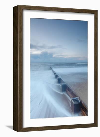 Winter Seascape-David Baker-Framed Photographic Print