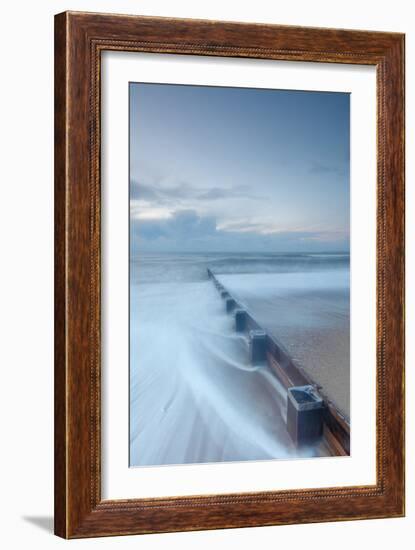 Winter Seascape-David Baker-Framed Photographic Print