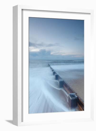 Winter Seascape-David Baker-Framed Photographic Print