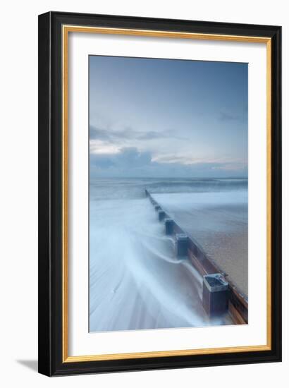 Winter Seascape-David Baker-Framed Photographic Print