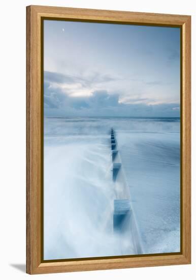 Winter Seascape-David Baker-Framed Premier Image Canvas