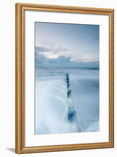 Winter Seascape-David Baker-Framed Photographic Print