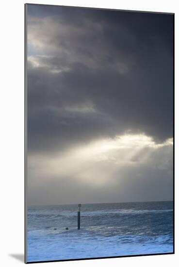 Winter Seascape-David Baker-Mounted Photographic Print