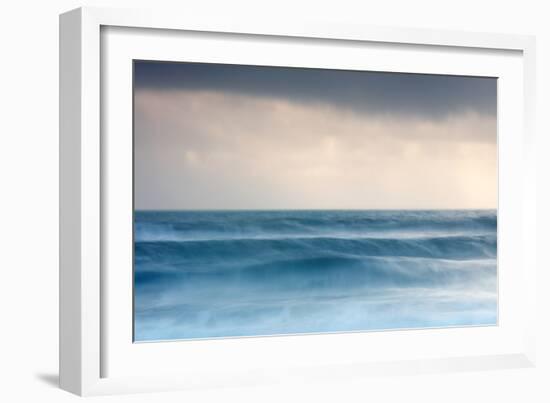 Winter Seascape-David Baker-Framed Photographic Print