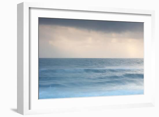 Winter Seascape-David Baker-Framed Photographic Print