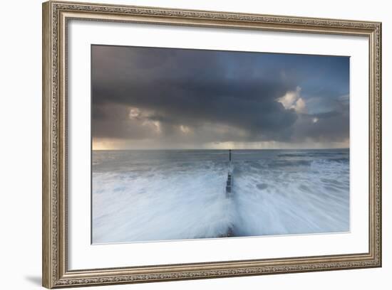 Winter Seascape-David Baker-Framed Photographic Print