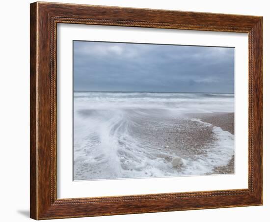 Winter Seascape-David Baker-Framed Photographic Print