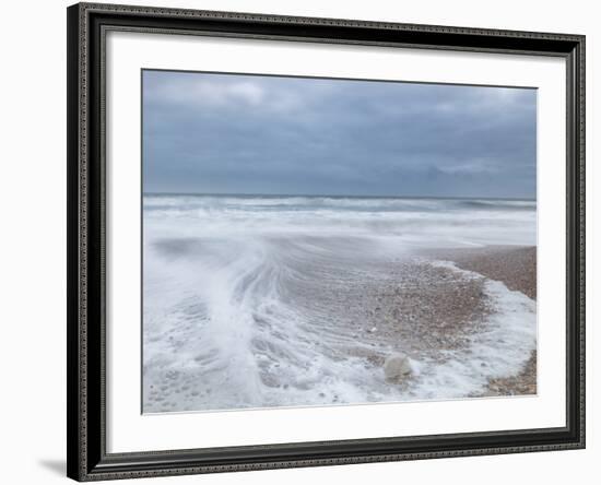 Winter Seascape-David Baker-Framed Photographic Print