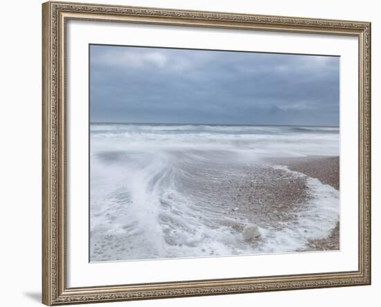 Winter Seascape-David Baker-Framed Photographic Print