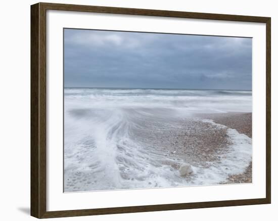 Winter Seascape-David Baker-Framed Photographic Print