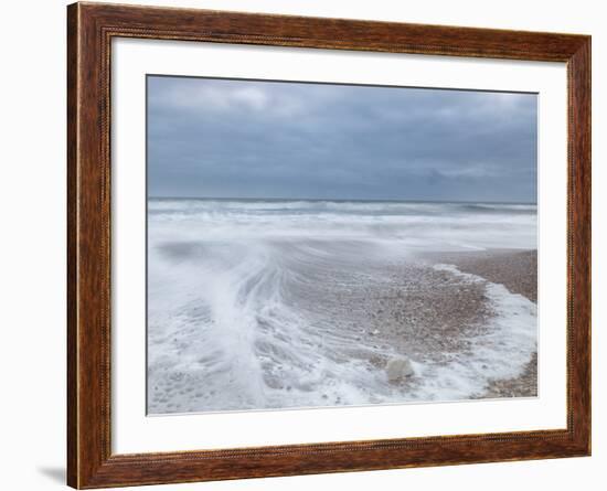 Winter Seascape-David Baker-Framed Photographic Print