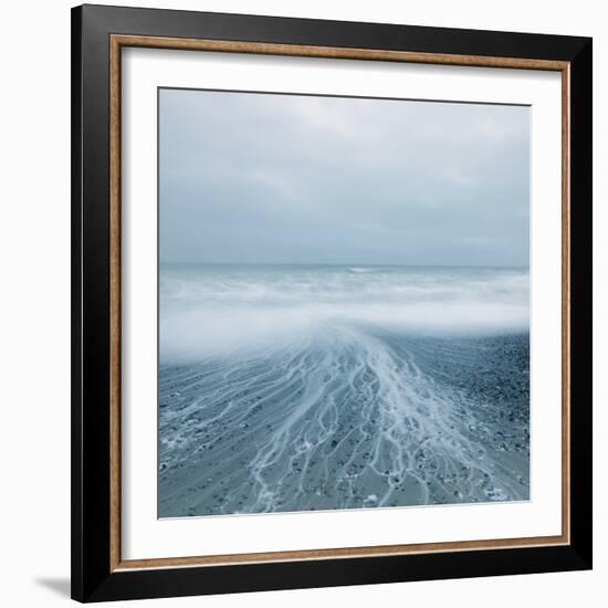 Winter Seascape-David Baker-Framed Photographic Print