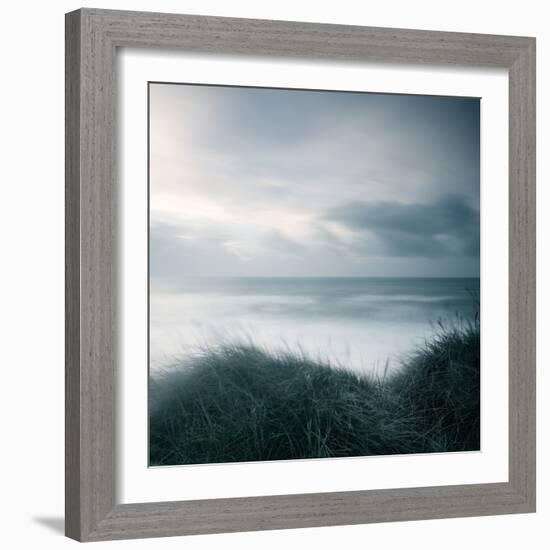 Winter Seascape-David Baker-Framed Photographic Print