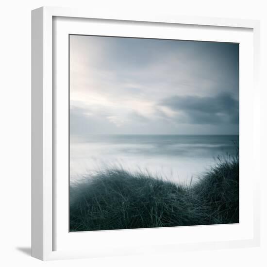 Winter Seascape-David Baker-Framed Photographic Print