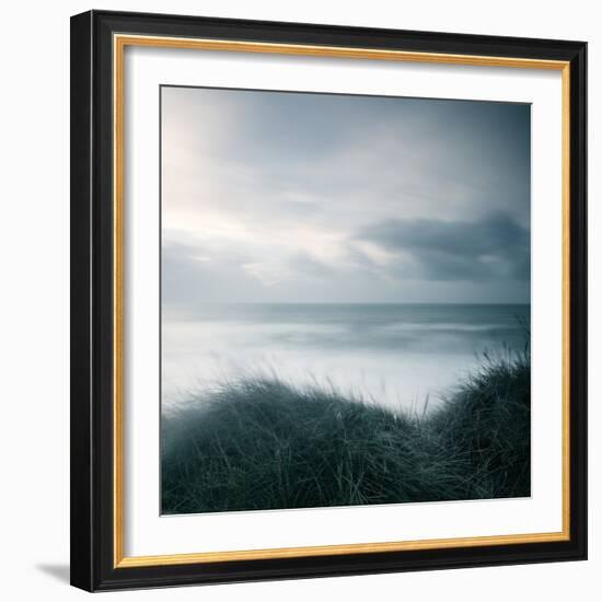 Winter Seascape-David Baker-Framed Photographic Print