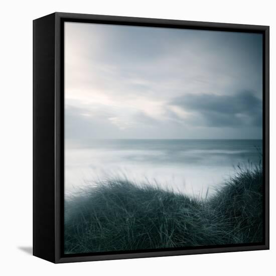 Winter Seascape-David Baker-Framed Premier Image Canvas