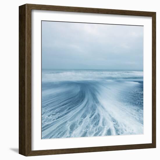 Winter Seascape-David Baker-Framed Photographic Print