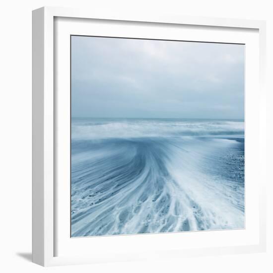 Winter Seascape-David Baker-Framed Photographic Print