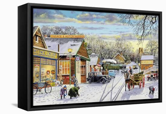 Winter Service-Trevor Mitchell-Framed Premier Image Canvas