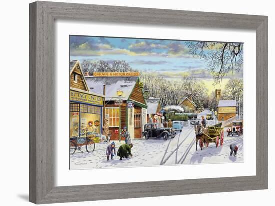 Winter Service-Trevor Mitchell-Framed Giclee Print