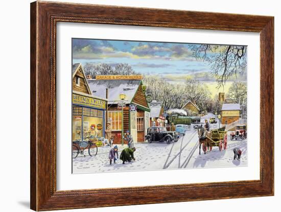 Winter Service-Trevor Mitchell-Framed Giclee Print