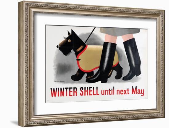Winter Shell Until Next May-null-Framed Art Print