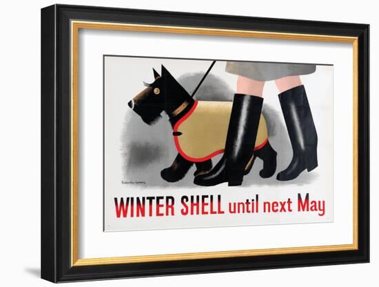 Winter Shell Until Next May-null-Framed Art Print