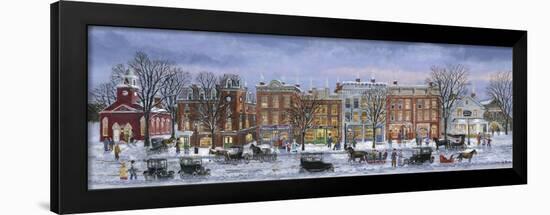 Winter Shopping-Bob Fair-Framed Giclee Print