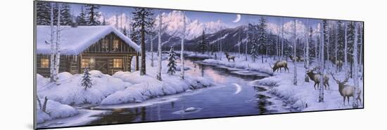 Winter Silence-Jeff Tift-Mounted Giclee Print