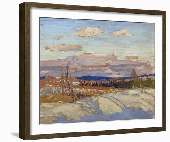 Winter - Sketch for in Algonquin Park-Tom Thomson-Framed Giclee Print