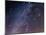 Winter Sky Panorama with Various Deep Sky Objects-null-Mounted Photographic Print