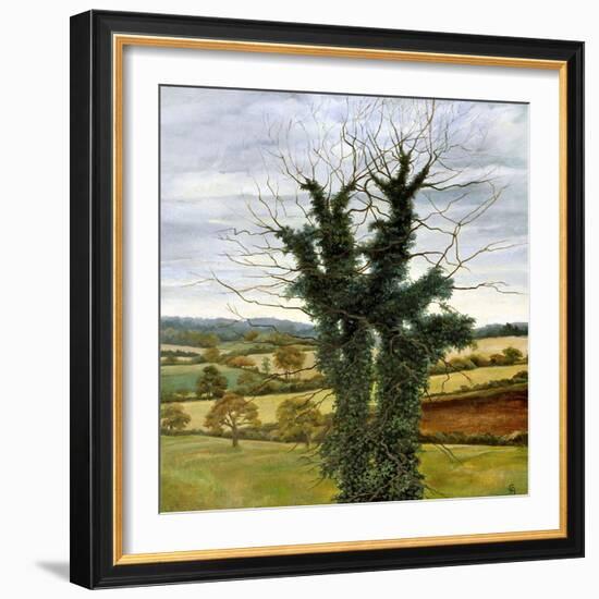 Winter Sky-Cristiana Angelini-Framed Giclee Print