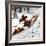 "Winter Sleigh Ride," December 17, 1949-John Clymer-Framed Giclee Print