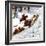 "Winter Sleigh Ride," December 17, 1949-John Clymer-Framed Giclee Print