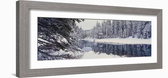 Winter Snowstorm in the Lake Tahoe Area, California-null-Framed Photographic Print