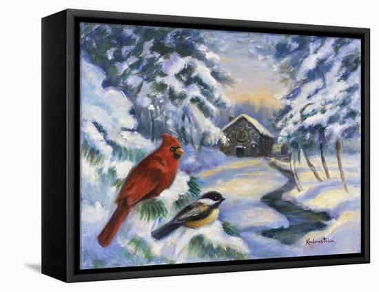 Winter Song-Rosanne Kaloustian-Framed Premier Image Canvas