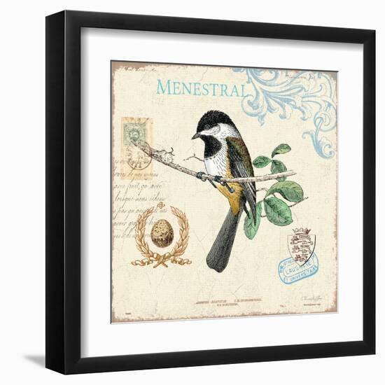 Winter Songbird-Christopher James-Framed Art Print