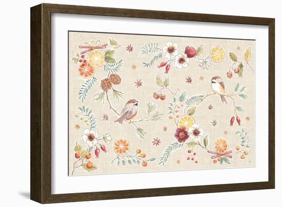 Winter Spice I-Daphne Brissonnet-Framed Art Print