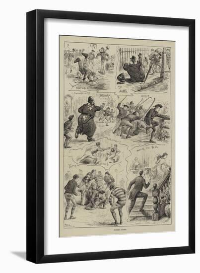 Winter Sports-null-Framed Giclee Print