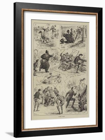 Winter Sports-null-Framed Giclee Print