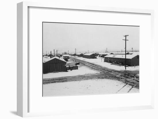 Winter Storm-Ansel Adams-Framed Art Print