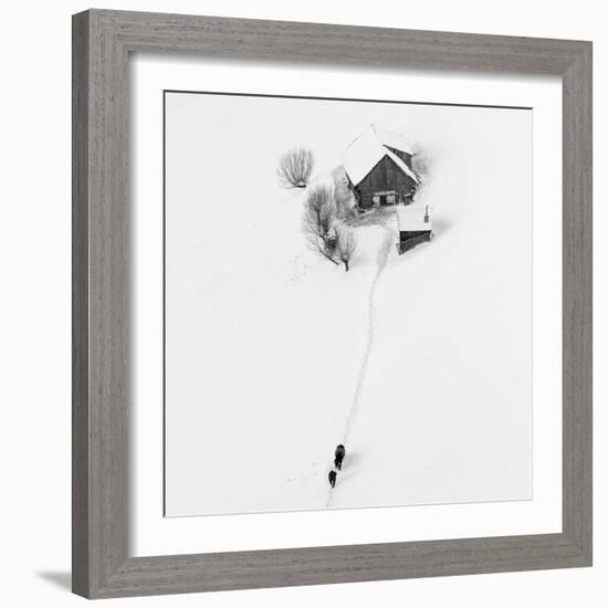 Winter story-Lazar Ioan Ovidiu-Framed Photographic Print